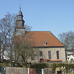 FFM Praunheim Auferstehungskirche Totale Suedost